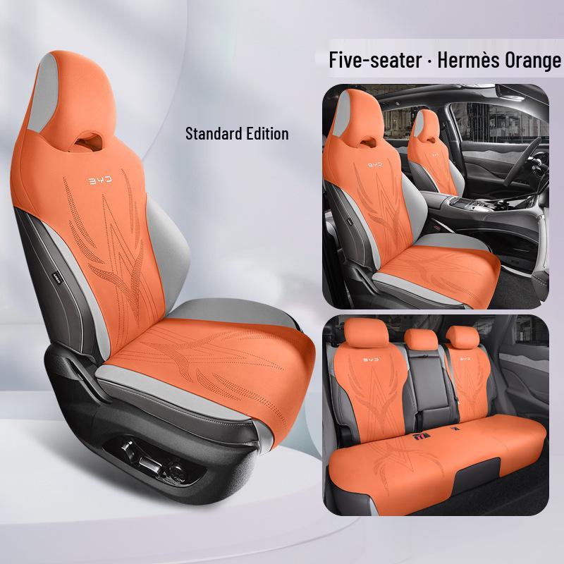 BYD Frigate 07 Custom Seat Cushion: Suede Saddle with Lumbar Support