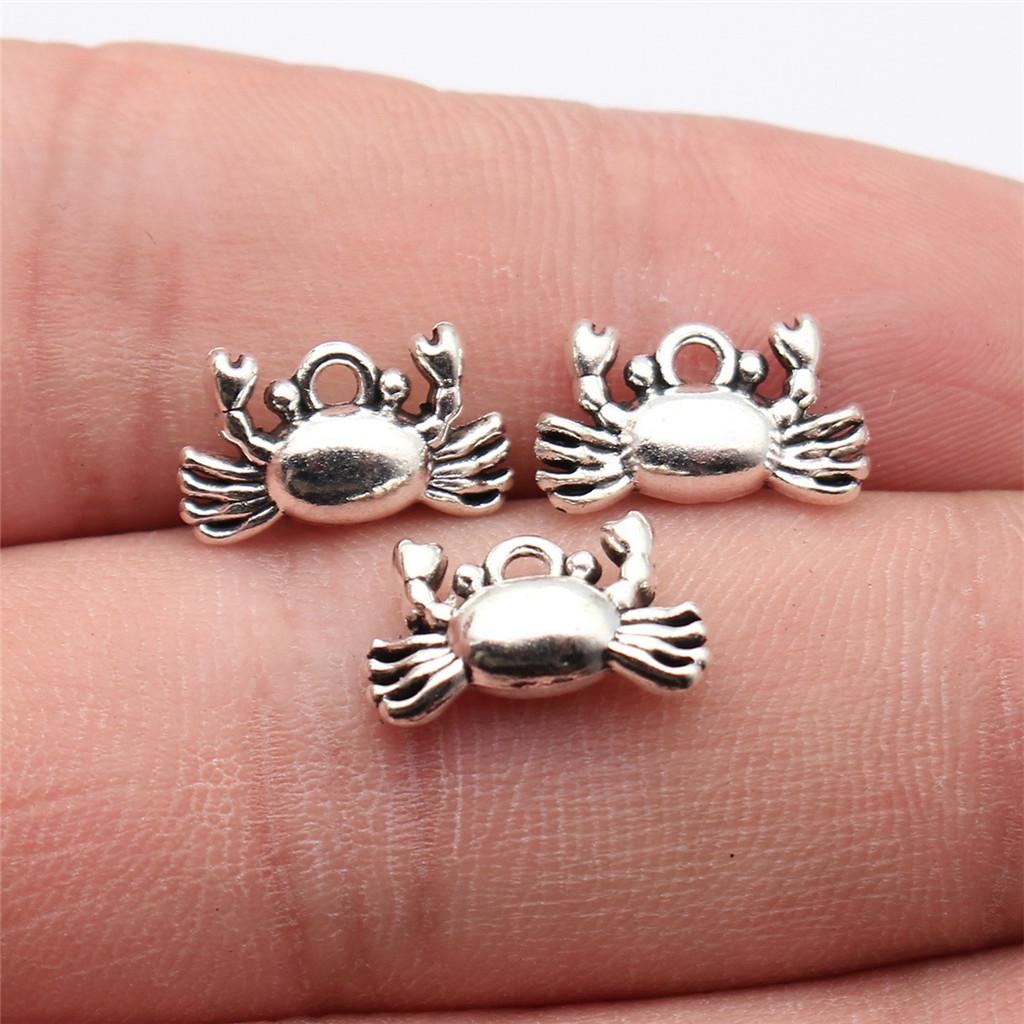 Octopus Seahorse Crab Shrimp Marine Life Charm Antique Bronze Zinc Alloy Jewelry Making Supplies Couple Style