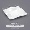 A5 Melamine Restaurant Serving Plate