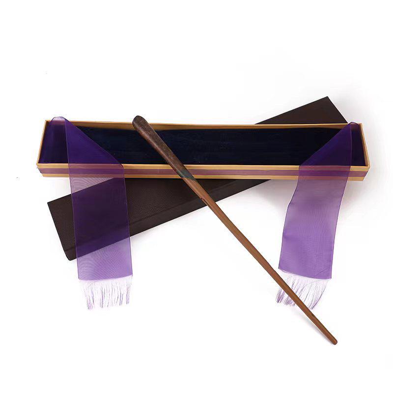 Harry Potter Magic Wand with Metal Core in Purple Box - Halloween Scepter