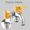 Outdoor Garden Water Faucet Hose Lightweight Convenient Outside Spigot for Laundry