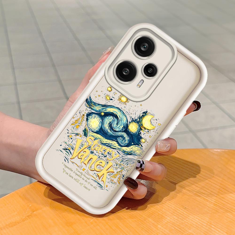 

Мягкий силиконовый квадратный чехол с рисунком лестницы для телефона, полное покрытие, противоударный защитный резиновый чехол для камеры для Xiaomi Redmi Redmi Note 11 белый