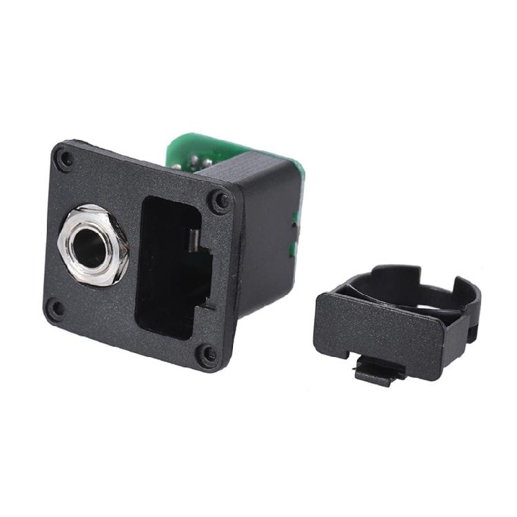 Guitar Preamp Pickup Digital Tuner Systems 3-Band Equalizer Ukulele Piezo Pickup with LCD Display and Volumes Control