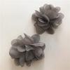 20pcs DIY Chiffon Flowers Mesh Floral Craft for Wedding Dress Hat Material Decor