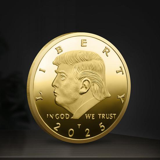 Liberty piemiņas monēta, metāls Trampa monēta 47. ASV prezidenta kolekcionējamā žetonu dāvana MAGA/KAG atbalstītājiem