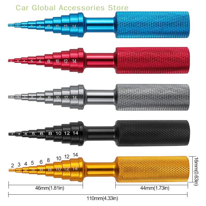 Vehicle Repair Tools; Bearing Dismantler Hand Tool Kit; Puller Bearing Removers Automotive Equipments for 2-14mm
