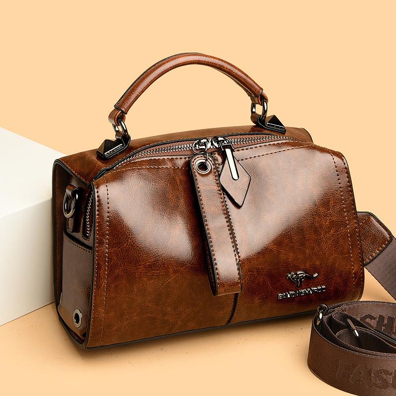 Vintage high-end women's pillow bag Simple and versatile fashionable shoulder bags light luxury high-quality handbag