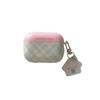 Korean contrasting color plaid AirpodsPro1 earphone case for Apple 1/1/1 generation wireless Bluetooth protective case female