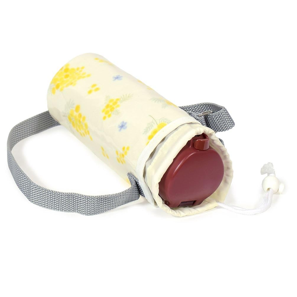 COLORFUL CANDY STYLE Water Bottle Shoulder Mimosa N3771400 Holder, Girl's Cover, Case, Strap, Insulated, Fleur,