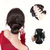 Tiefer Synthetischer Dutt Pferdeschwanz Haar Natürlich Flauschig Klammer Chignon Haar Für Frauen Fauler Dutt Perücke Tasche Haaraccessoires Für Täglichen Gebrauch