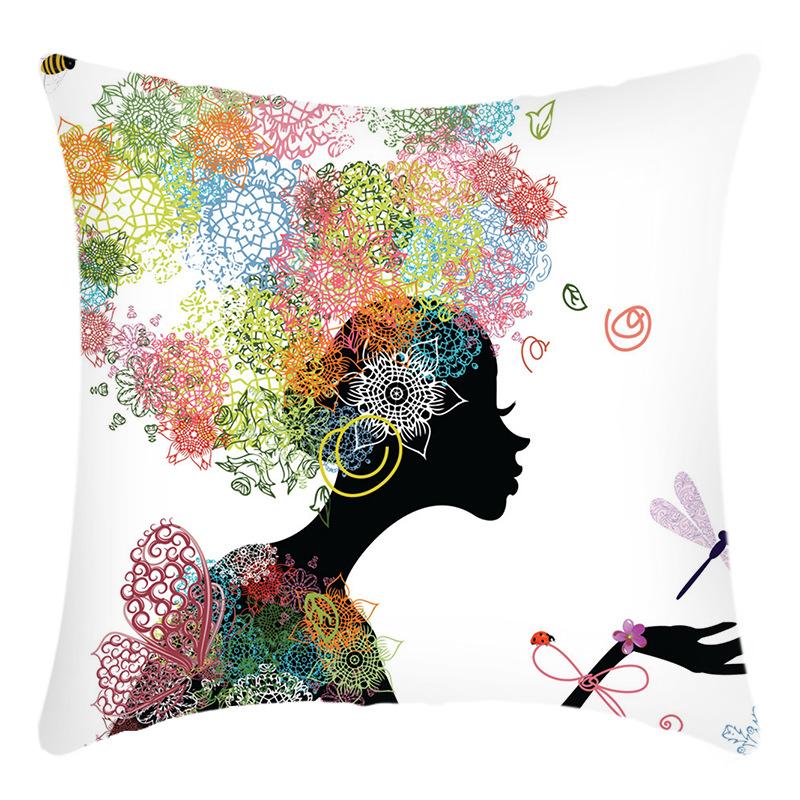 

Новая серия «Легкая роскошь» Печать Креативные блестящие тени для век Принт для глаз Наволочка для подушки для дома, дивана, чехол для подушки 45 * 45Cm pillowcase