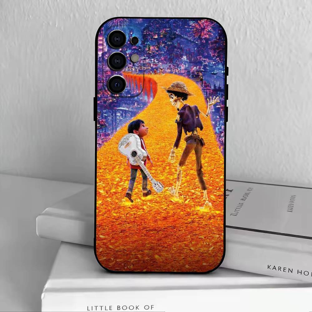 

brave boy-Miguel Phone Case Black Silicone Soft For Samsung S25,S24,S21,S22,S23,S30,Ultra,S20,Plus,Fe,Lite Samsung S25Plus