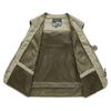 Men's Multi-Pocket Mesh Vest for Outdoor Photography and Fishing