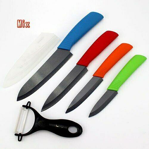Satın alın 5Pcs Kitchen Knives Durable Rust Lightweight Ceramic Knife