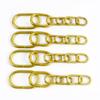 Meetee 5/10/20Pcs O Ring Buckles Pure Copper Solid Brass Clasp for Bag Strap Belt Buckle Dog Collar Hoop Leather Craft Accessory