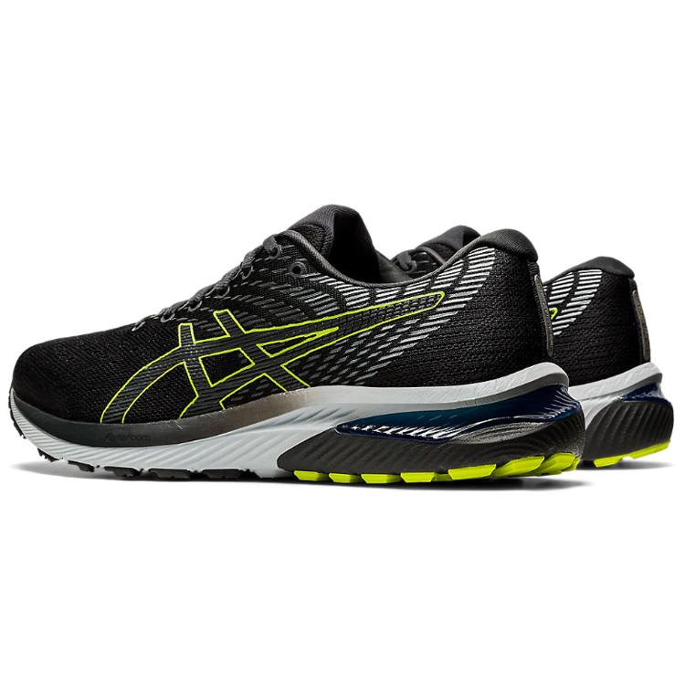 New Asics Gel Cumulus 22 2E 'Black Yellow' 1011A860-020