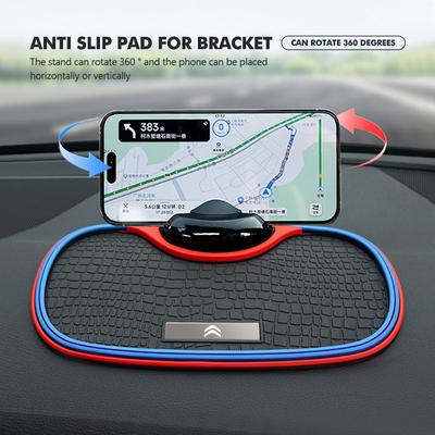 Car Anti-Skid Mat Dashboard Non-Slip Phone Pad Key Card Holder For Grand Berlingo Jumper Celysee Xsara Picasso Aircross