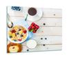 GLASS PROTECTIVE PLATE FOR STOVE 60x52 COFFEE