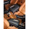 Für Toyota Tundra 2007-2021 PU-Leder Auto Innenraum Mittelkonsolenabdeckung Armlehnenbox Schutzabdeckung Zierleiste Innenraumzubehör