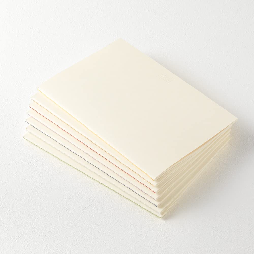 Midori Carnet MD Note Light A5 Quadrillé 7 Couleurs Édition Limitée 70e Anniversaire Midori 15270006