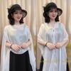 Pure Color Women Shawl Chiffon Cardigan Shawl Top Scarf Fashion Scarf  Women Girls