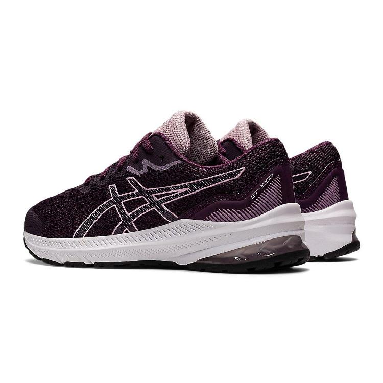 New Asics GT 1000 11 GS 'Deep Plum Barely Rose' 1014A237-500