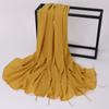 New Handmade Pearl Chiffon Scarf With Copper Tube For Women