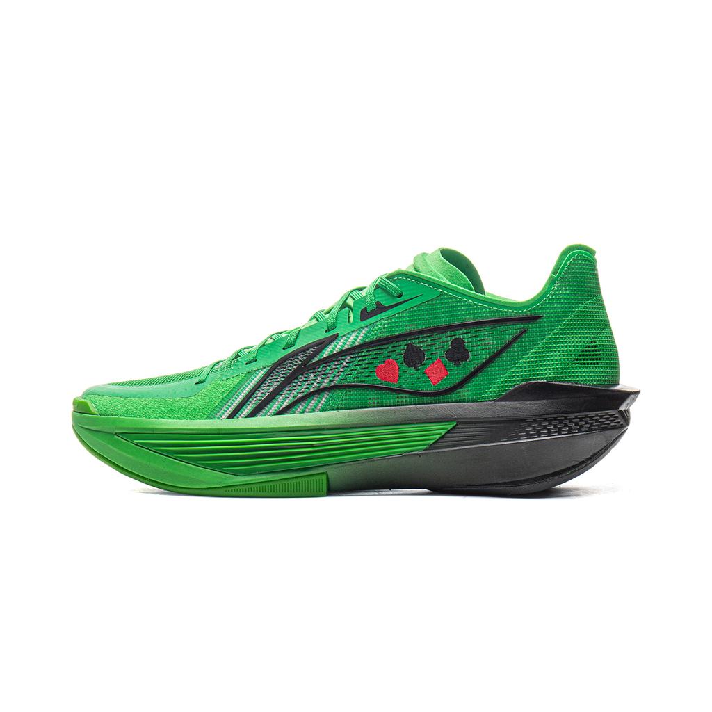 New LINING Ultralight Basketball Shoes Men's Low top Medium Green ABAV007-27