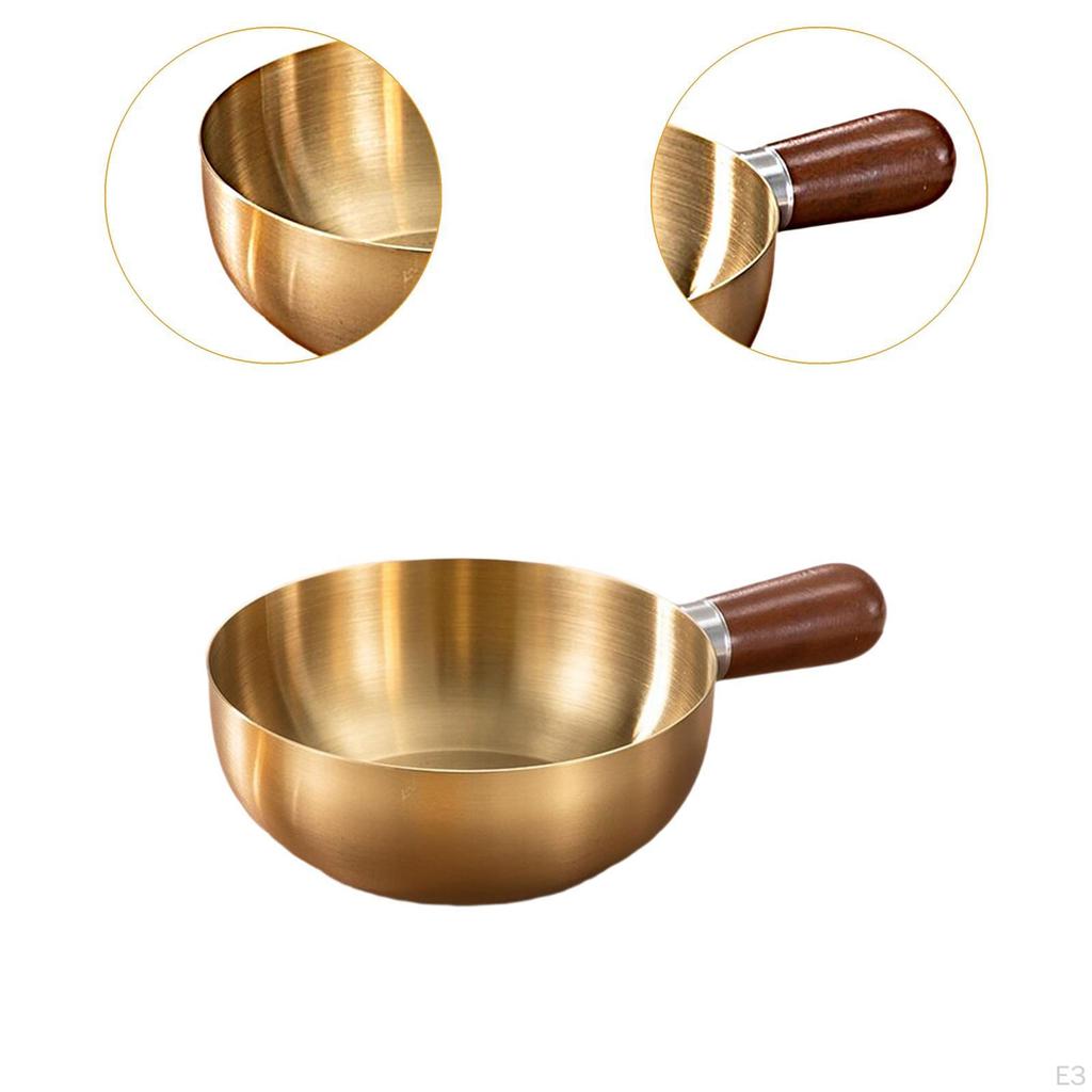 Pot, Butter Melting Pot for Cooking, Kitchen Cooking Utensils, Portable Stainless Steel,