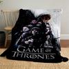 1PC Game of Thrones Outdoor Flannel Blanket Soft Plush Decor for Picnics, camping,Bedroom, Playroom, Office1198A