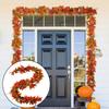 Pumpkin Berry Vine Garland for Fall and Thanksgiving Home Decoration Made with Sturdy Plastic Material Party Supplies