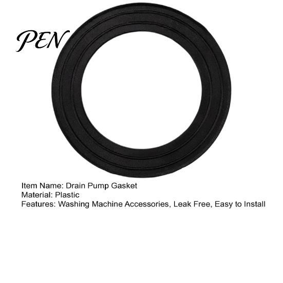 Water Leakage Prevention Seal Washer Drain Pump Filter Gasket, Plugs Washing Machine O-Ring Ring, Leak Free Replacement, Accessories Replacement