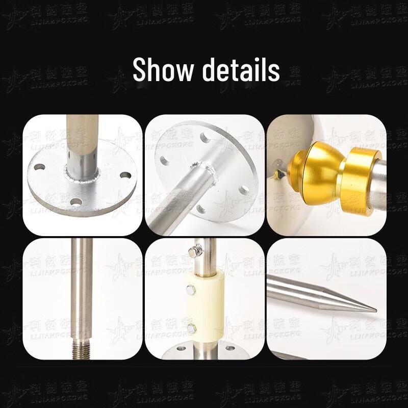 Outdoor Stainless Steel Lightning Protection Rod