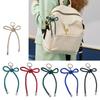 Elegant Bowknot Key Rings Accessories Decorative Rhinestones Bowknot Pendant Keychain for Trendsetters and Collectors