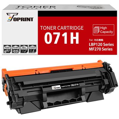 TOPRINT 071H CRG071H Kompatybilny Toner Wysoka 2500 dla Canon ImageCLASS Serii LBP120 i MF270 Wkład CRG-071H, Wydajność, Strony, Czarny, LBP121, LBP122,