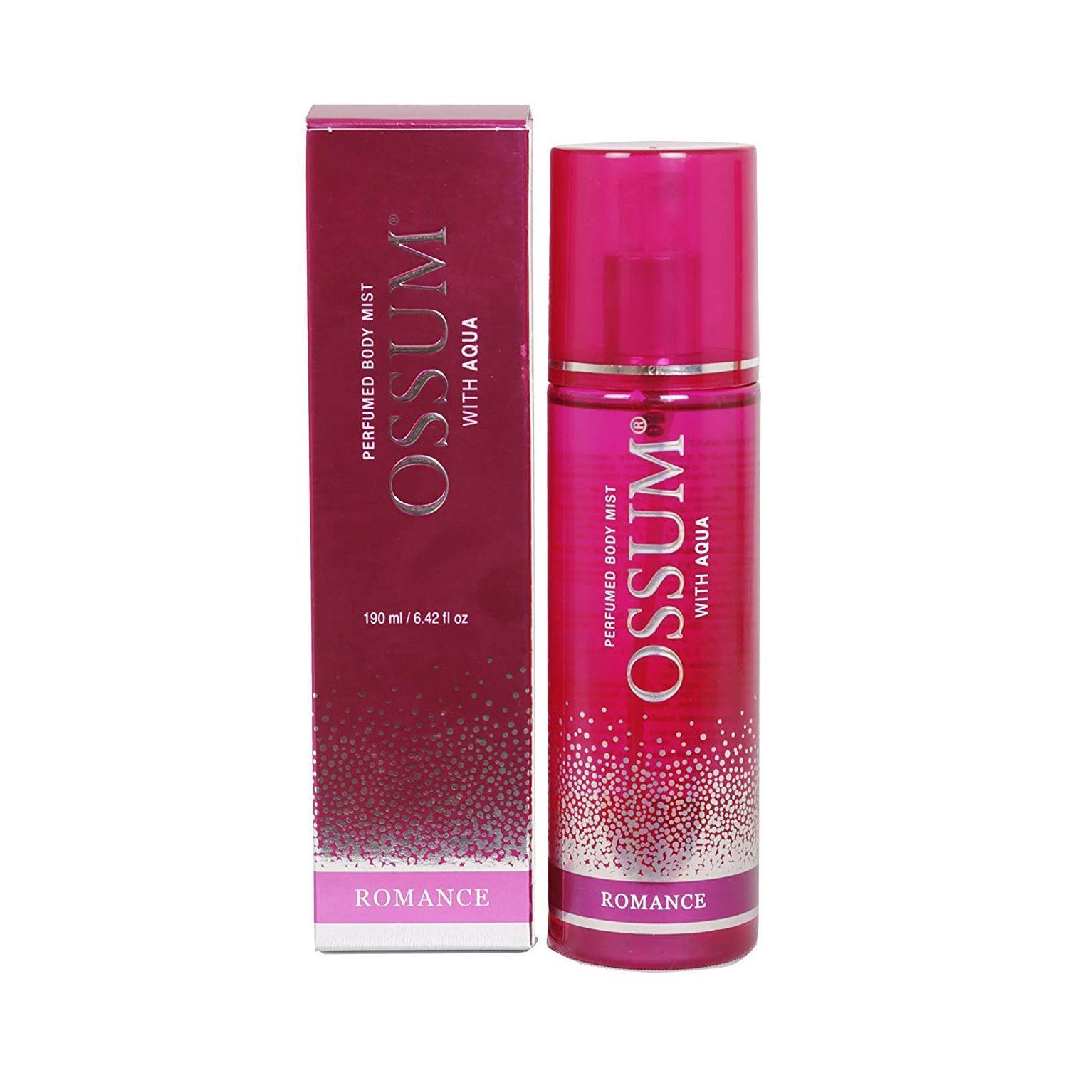Спрей-парфюм для тела Оссум женский Романтика (190 мл), Women Ossum Romance Perfumed Body Mist, Fogg