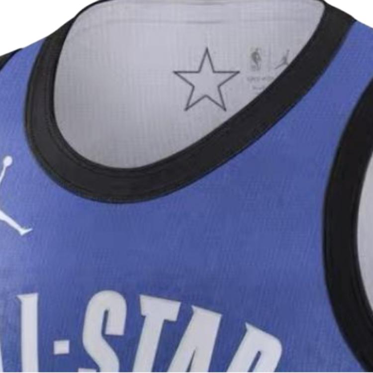 Jordan NBA Round Neck Basketball Vest Jersey 2023 All-Star Player Edition Men Tops Gem-Blue DX6336-501