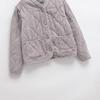 Womens Oversized V-Neck Cotton Blend Coat With Front Pockets Single-Breasted Long Sleeve Fall Winter Outerwear