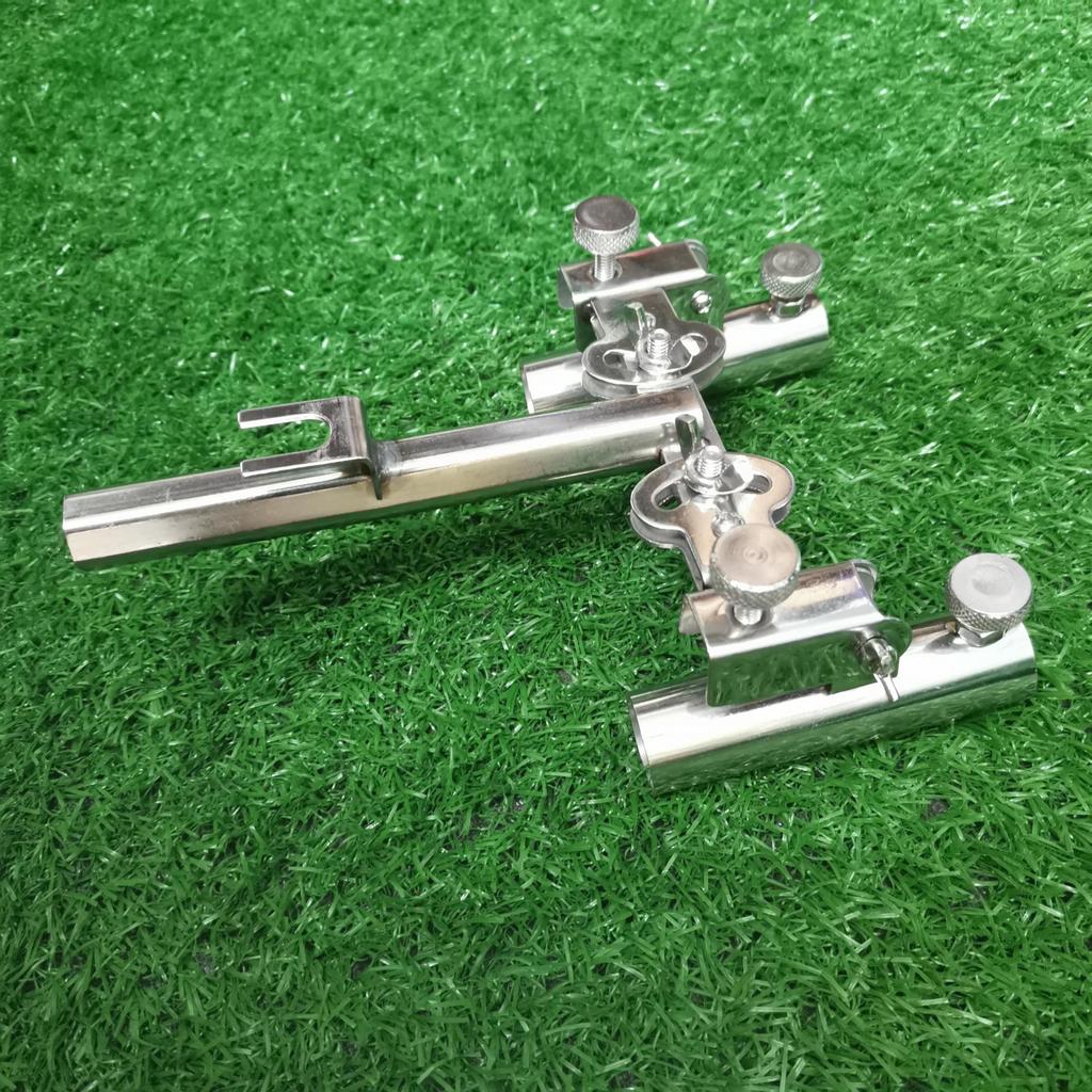 Adjustable Double Rod Holder: Multifunctional Fishing Bracket with Double Heads