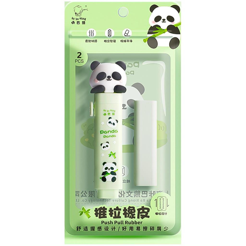 Cartoon Eraser Refill Set Propelling Type Refillable Less Dust Cleaning Correcting Tools