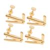 4 PCS Violin Fine Tuners for 4 4 3 4 Violin Alloy String Adjuster Anti Rust Violin Parts