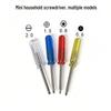 4-in-1 Mini Screwdriver Set: Phillips, Flathead, Triangle, Pentagonal (1.5/2.0mm)