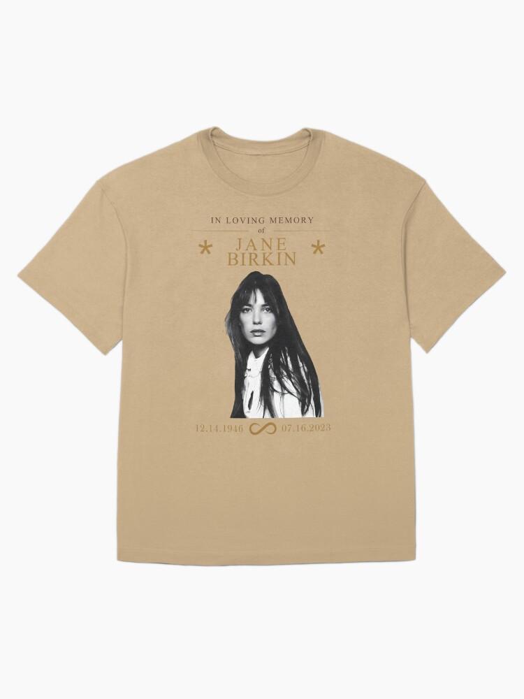 Jane Birkin in loving memory of Jane Birkin Oversized T-Shirt