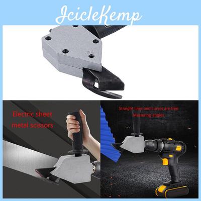 Cuttermetal Plate Nibbler Electric Drill Drill Attachment Sheet Metal Knife For Cutting Iron White Sheet Steel