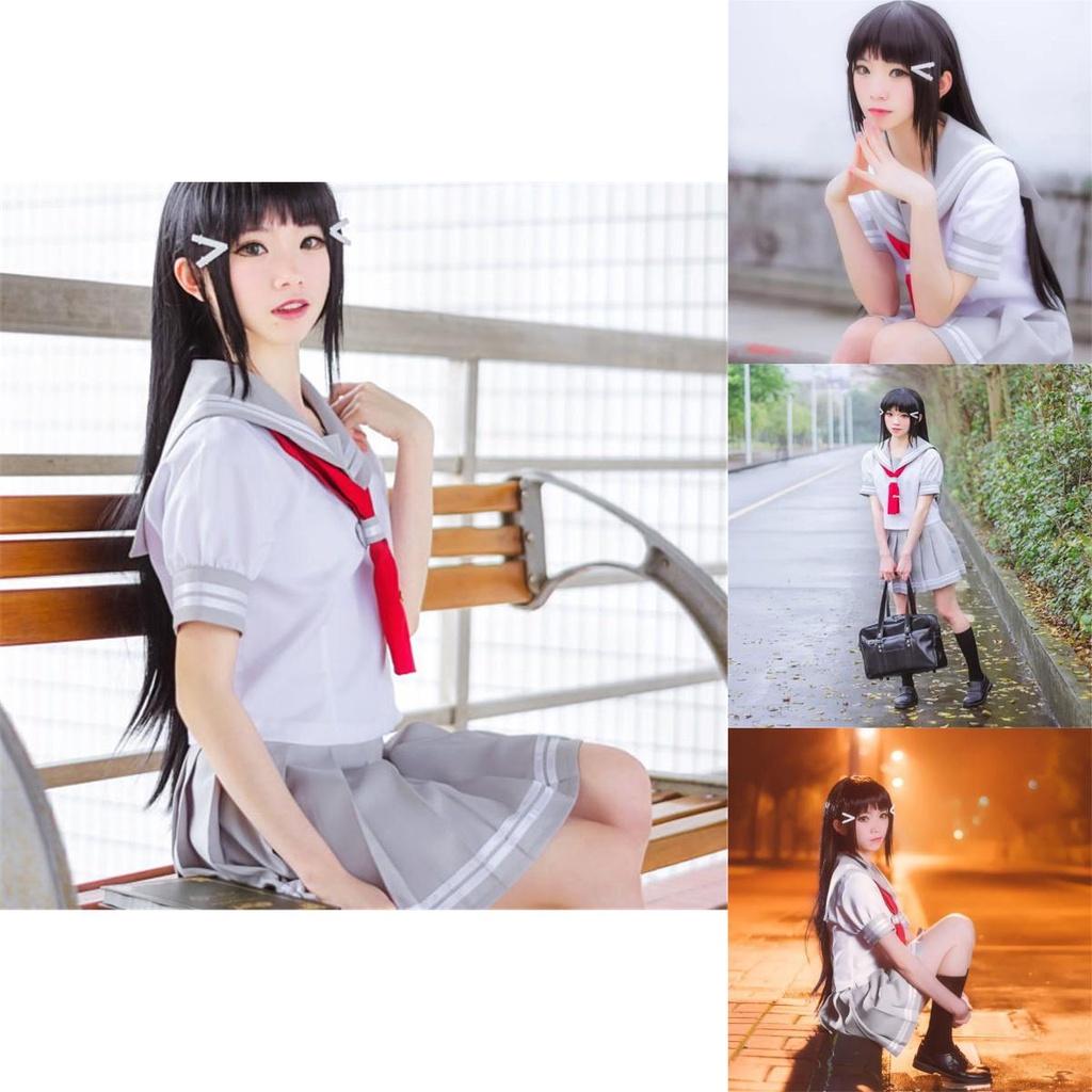 Love Live Sunshine Aqours Takami Chika Uniform Sailor Suit Cosplay Costume Skirt For Anime Fans