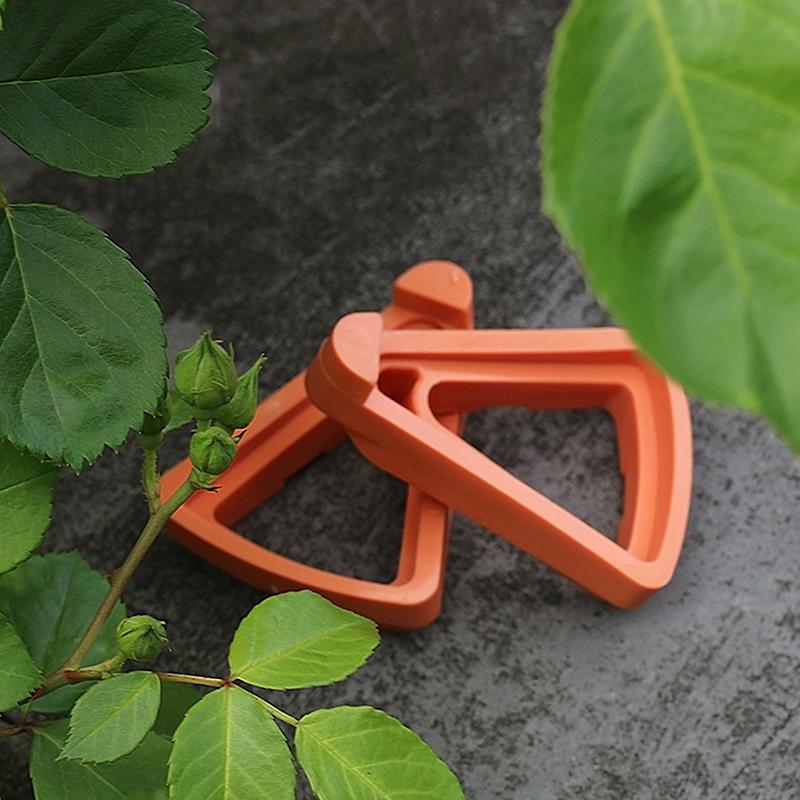 4Pcs Plant Pot Foot Flower Pot Support Invisible Triangle Holder Breathable Flower Pot Risers Garden Potted Planting Tool