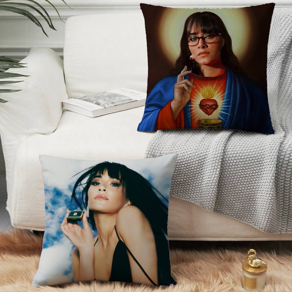 Hot-Singer A-Aitana Ocana Pillow Case Home Decor Throw For Sofa Bed Car Room Decor Gift Idea