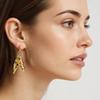 Elegantes Pendientes Largos con Borlas Irregulares Cómodo Accesorio de Joyería de Aleación para Fiesta Piel Sensible
