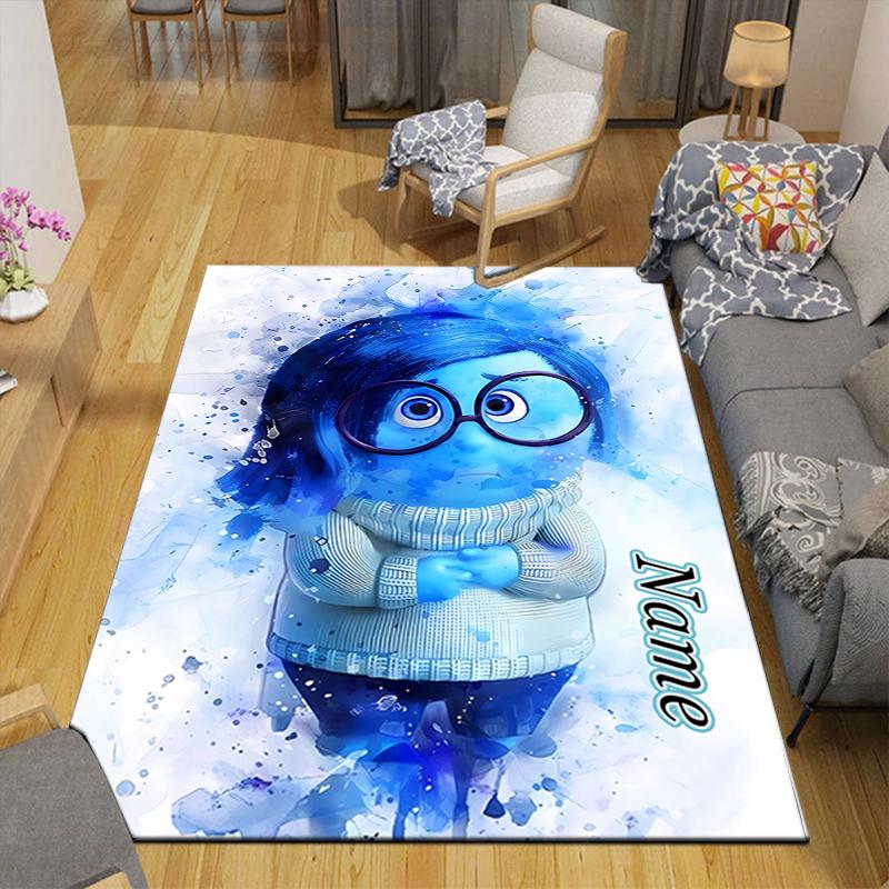 Custom 1Pc Inside Out Emotions Rug Office Carpet Indoor Outdoor Entrance Doormat Nonslip Soft And Comfortable Living Room D91681