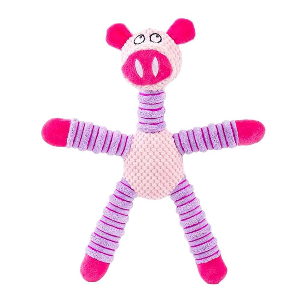 35cm Tooth Cleaning Pet Companion Toy Interactive Cats Toy Portable Plush Dogs Toy